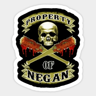 Property of Negan Sticker